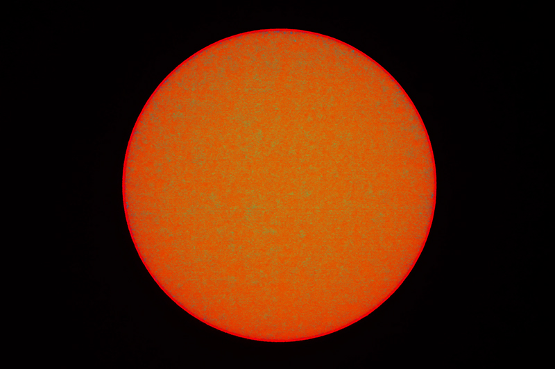 Solar surface FIR 1077 monochrome CS